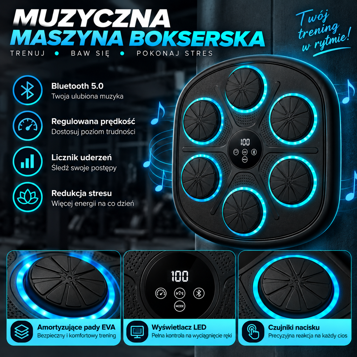 MUZYCZNA MASZYNA BOKSERSKA 🎵🥊 (AMATOR)